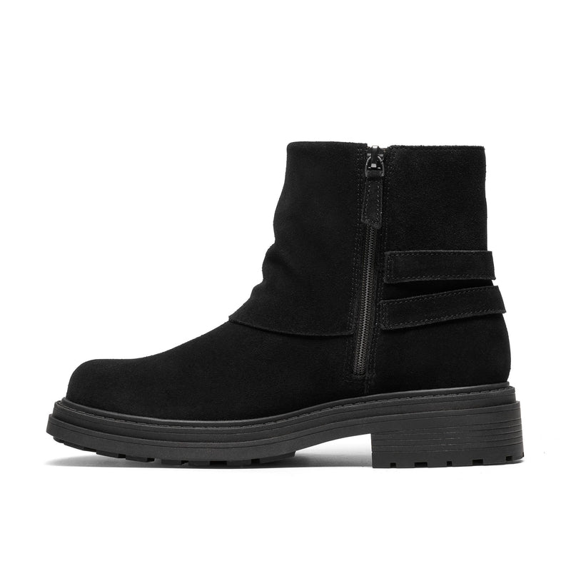 Womens Clarks Orinoco3 Trim Ankle Boots - Black