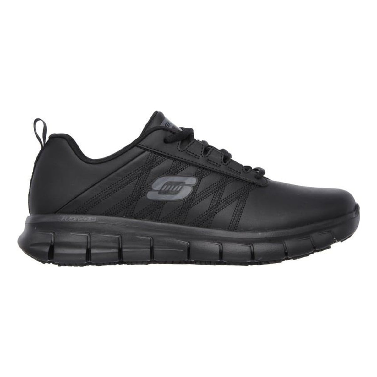 Womens Skechers 76576EC Work: Sure Track - Erath Black Trainers