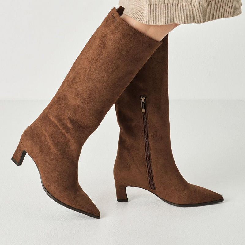 Womens Tamaris 25524 Long Boots - Brown