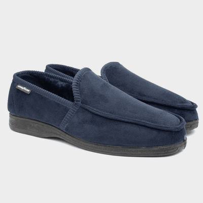 Mens Lazy Dogz Eden Slipper - Blue