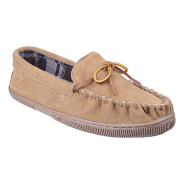 Mens Cotswold Alberta Slippers - Beige