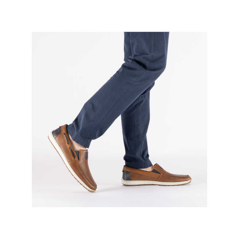 Mens Rieker 08867 Brown Flats - Brown