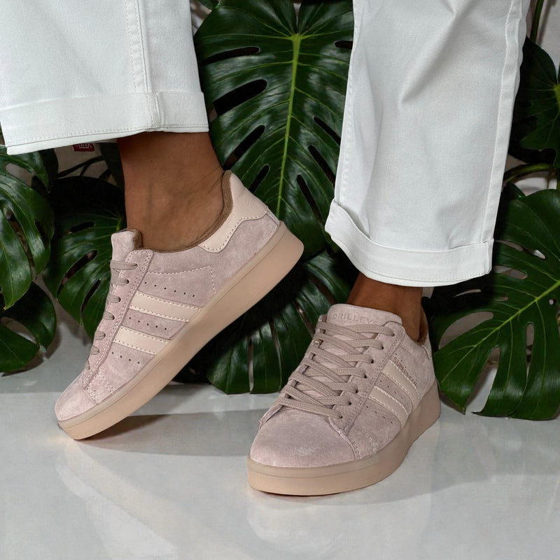 Womens Drilleys Sixty Seven Trainers - Marshmallow