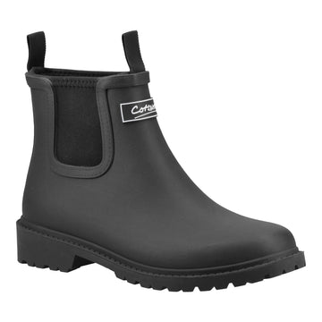 Womens Cotswold Barton Wellingtons - Black