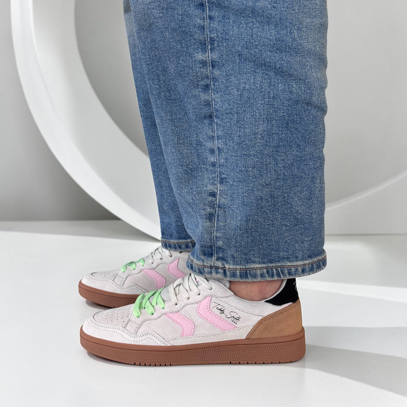 Womens Teddy Smith 121139 Trainers - Ice