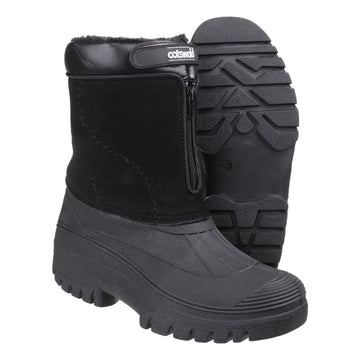 Womens Cotswold Venture Waterproof Winter Boots - Black