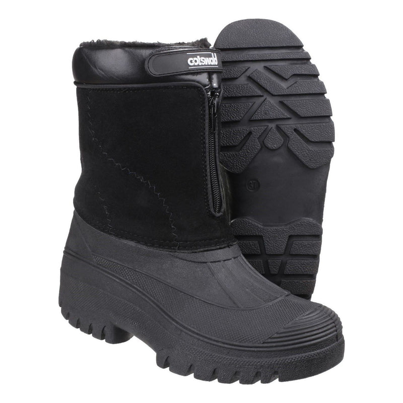 Womens Cotswold Venture Waterproof Winter Boots - Black
