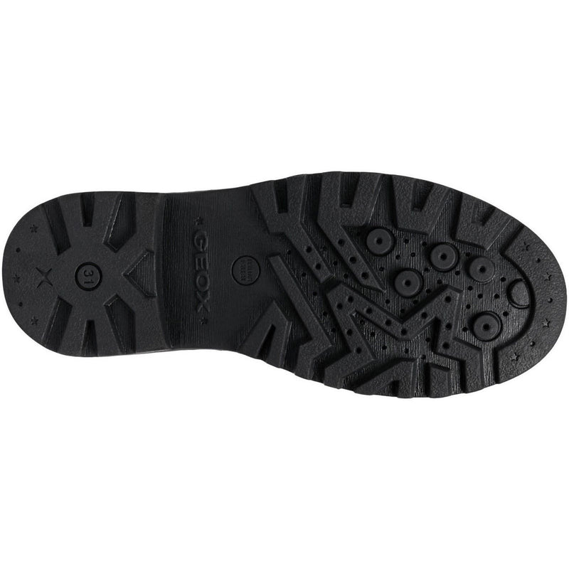 Infant Girls Geox Casey Black Patent School Shoes - Black Patent
