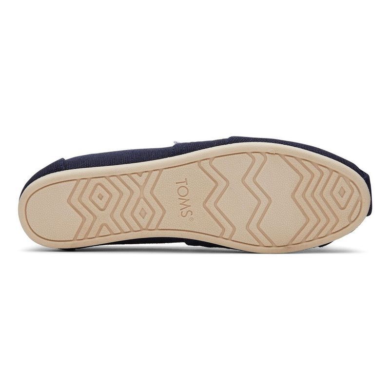 Womens Toms Alpargata Espadrilles - Navy