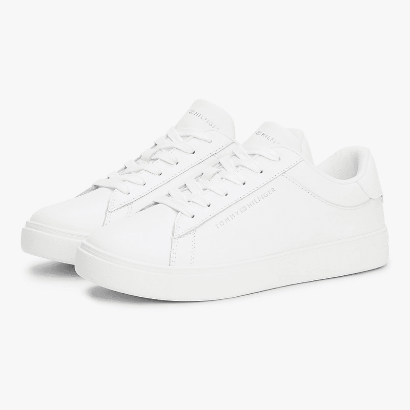 Womens Tommy Hilfiger Chunky Trainers - Grey Whisper