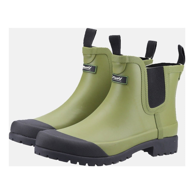 Womens Cotswold Blenheim Ankle Wellingtons - Green