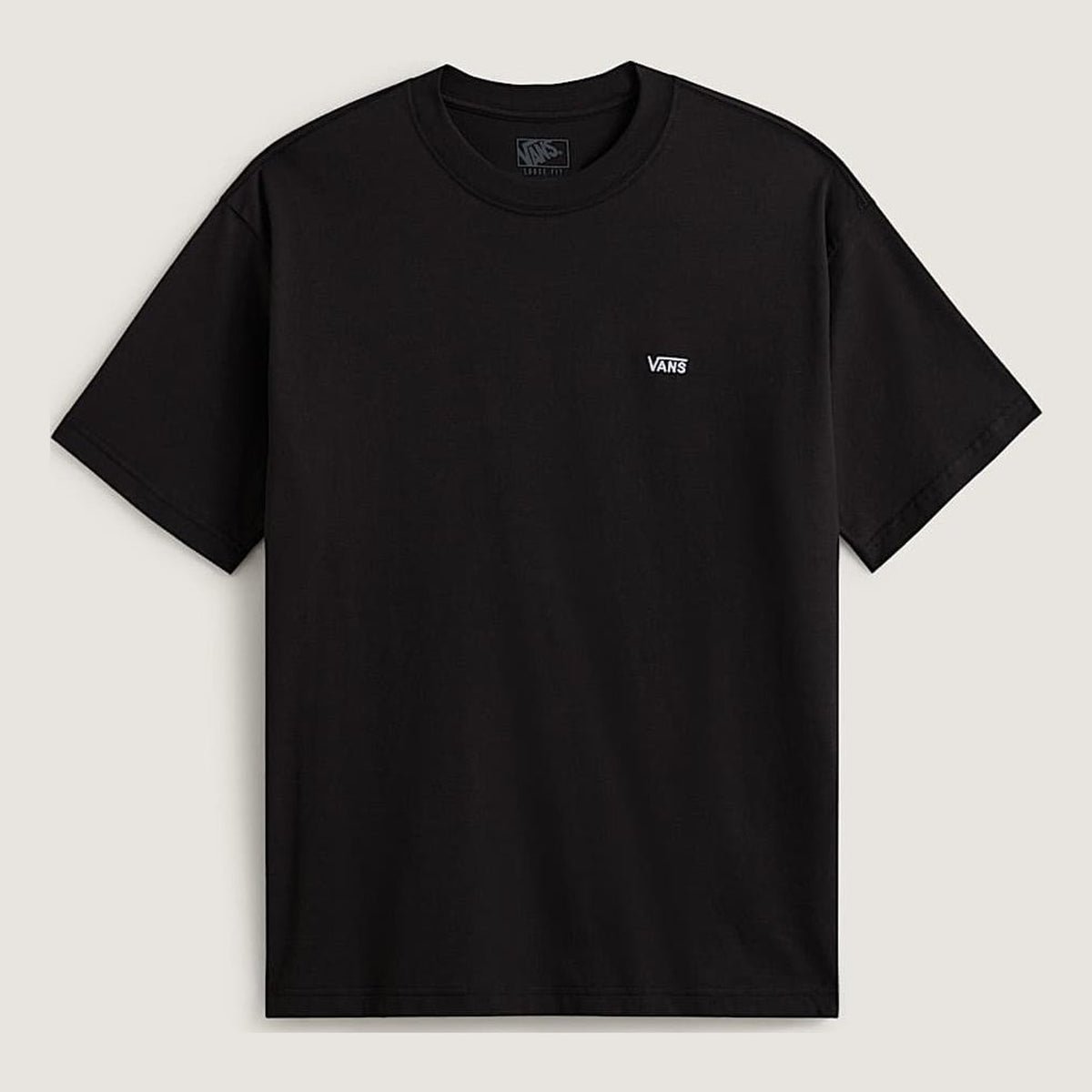 Mens Vans Left Chest II Logo Loose Short Sleeve T-Shirt