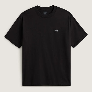 Mens Vans Left Chest II Logo Loose Short Sleeve T-Shirt - Black