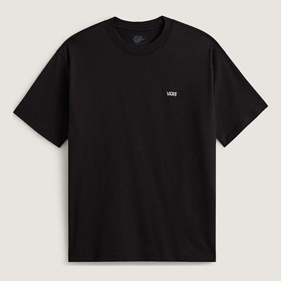 Mens Vans Left Chest II Logo Loose Short Sleeve T-Shirt - Black