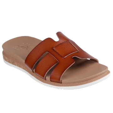 Womens Skechers 114707 Desert Kiss Low Sandals - Chestnut
