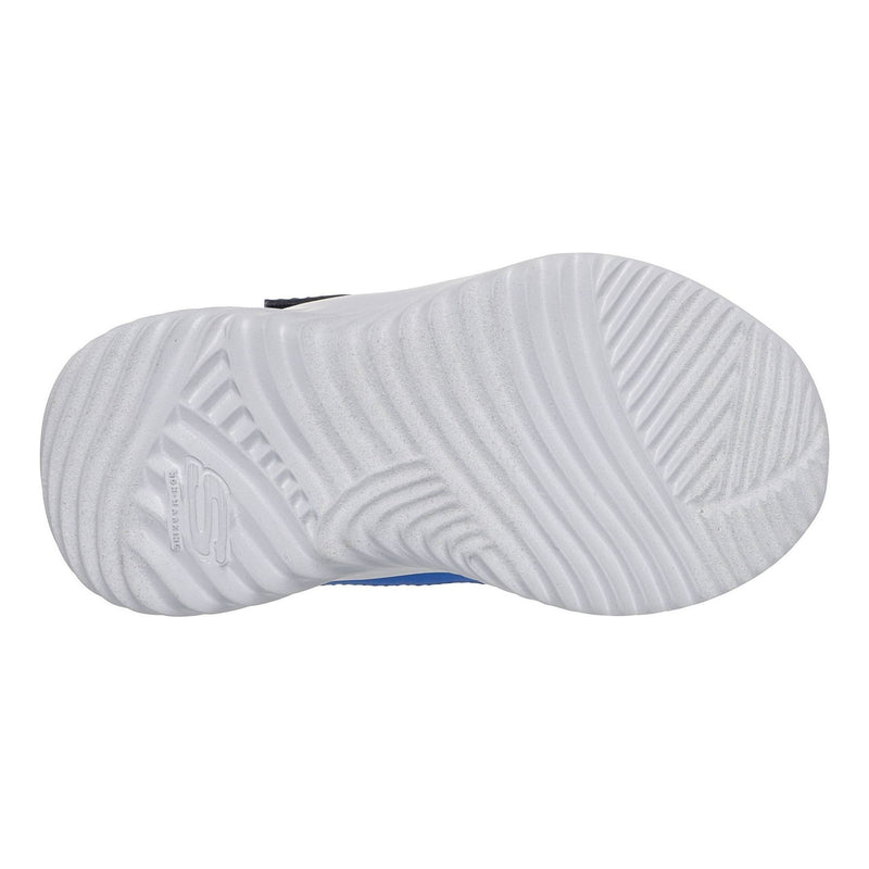 Toddler Boys Skechers Bounder - Venture Squad Navy / Blue Waterproof Trainers - Navy / Blue