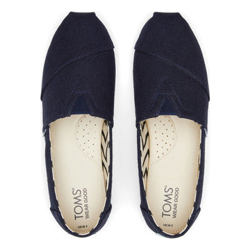 Womens Toms Alpargata Espadrilles - Navy