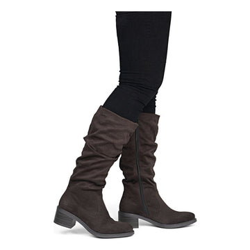 Womens Rieker 74192 Long Boots - Espresso