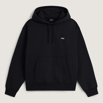 Mens Vans Left Chest II Pullover Loose Fit Hoodie - Black