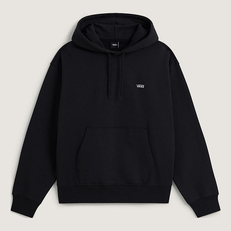 Mens Vans Left Chest II Pullover Loose Fit Hoodie - Black