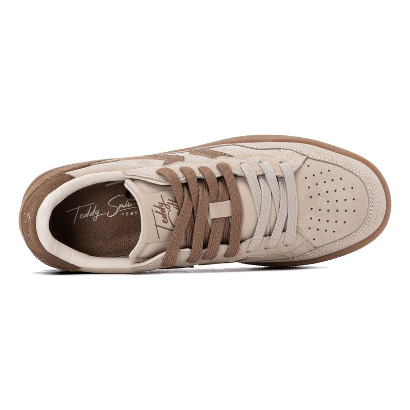 Womens Teddy Smith 121139 Trainers - Beige