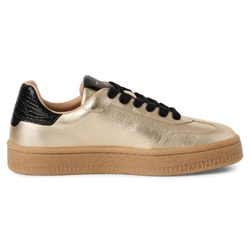 Womens Tamaris 23723 Gumsole Trainers - Light Gold Combi - Light Gold