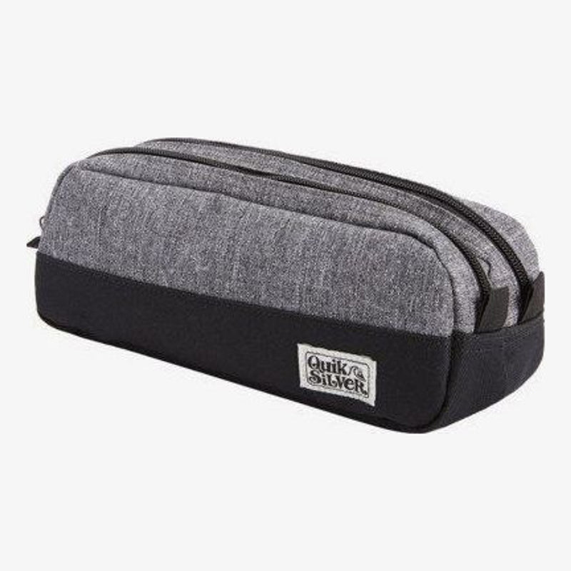 Boys Quicksilver Tasmen Light Grey Pencil Case - Light Grey