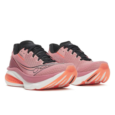 Womens Saucony S11070 Endorphin Azura Rubber Trainers - Mauve