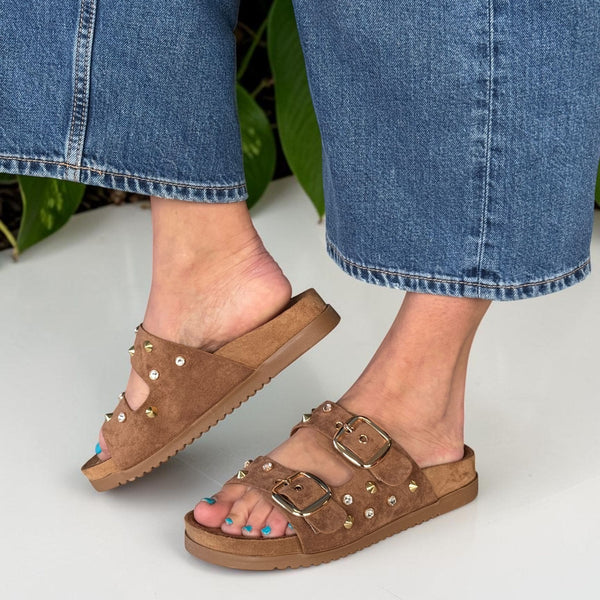 Womens Drilleys Ninety Seven Driftwood Sandals - Driftwood