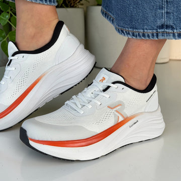 Womens Rieker W4102 White Trainers - White