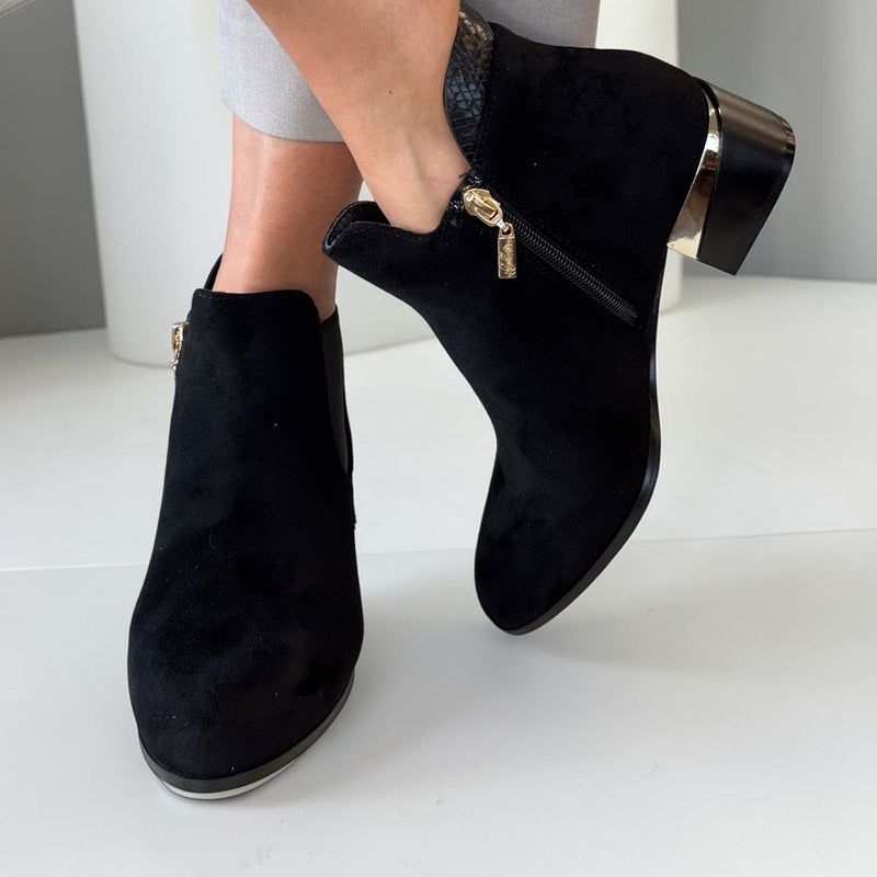 Womens Kate Appleby Acle Schwarz Ankle Boots - Schwarz