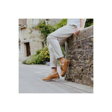 Mens Cotswold Inglecote Casual Lace-up Shoes - Camel