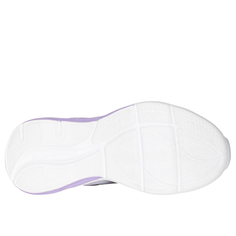 Girls Skechers 303709L Black Cosmic Glow Trainers - Junior - Black