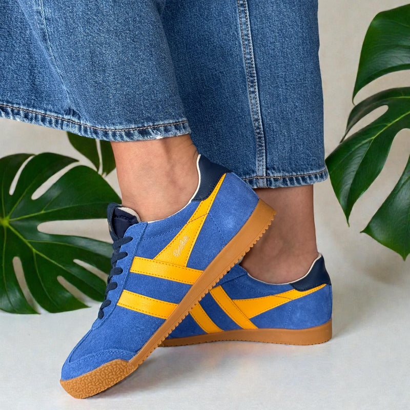 Womens Gola Elan Trainers - Sapphire