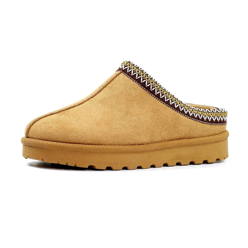 Womens Lunar Nepal Slippers - Tan