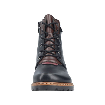 Womens Rieker Z9340 Black Boots - Black