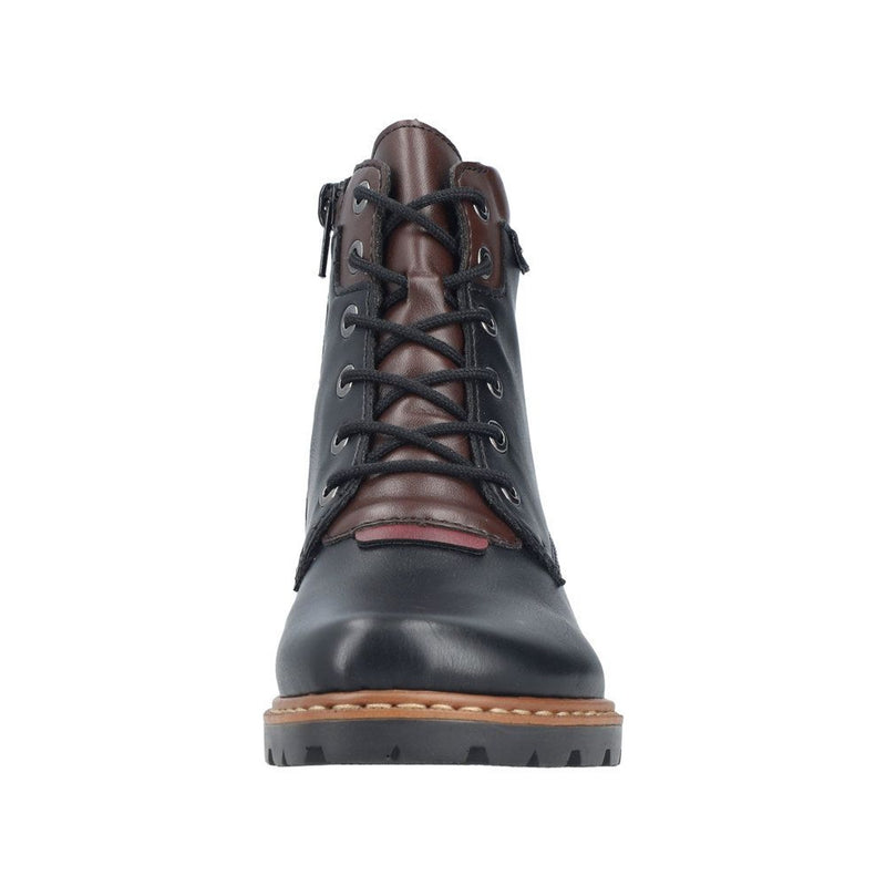 Womens Rieker Z9340 Black Boots - Black