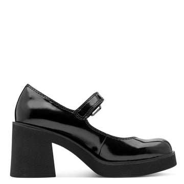 Womens Tamaris 22409 Block Heels - Black