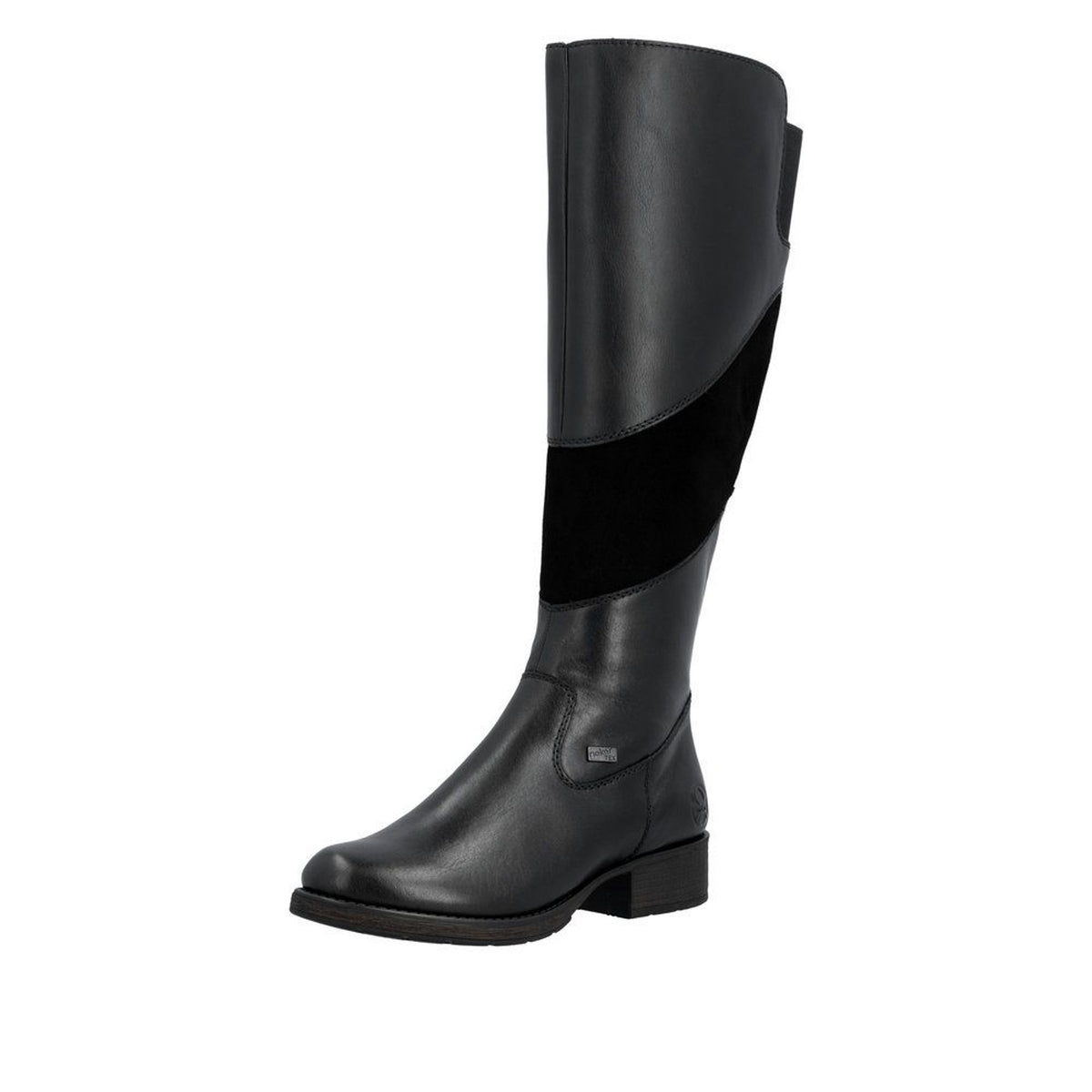 Womens Rieker Z9566 Black Long Boots