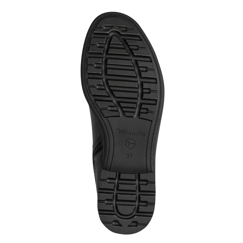 Womens Tamaris 25812 Ankle Boots - Black