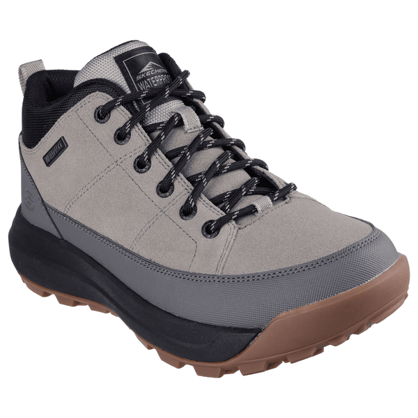 Skechers Mens Cambert Bruin Hiking/Walking Boots - Cement Grey