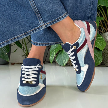 Womens Lloyd & Pryce Buttimer Trainers - Admiral Stream