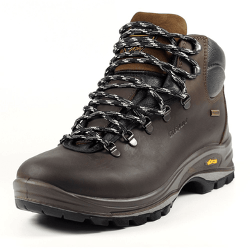 Mens Grisport Fuse Lowland Trekking Boot (Brown Waxed Leather) - Brown