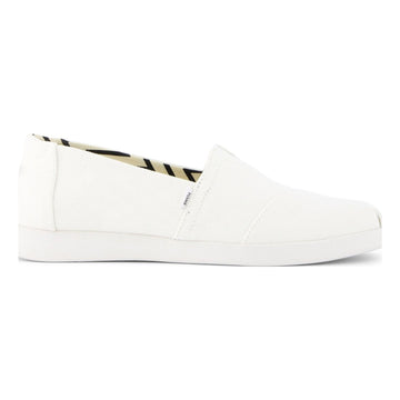 Womens Toms Alpargata Plus Espadrilles - White