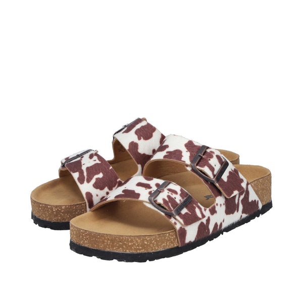 Womens Rieker V6391 Sandals - Animal Print