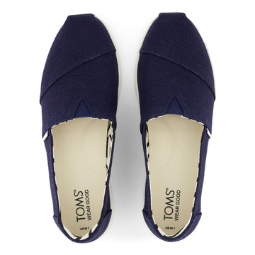 Womens Toms Alpargata Plus Espadrilles - Navy
