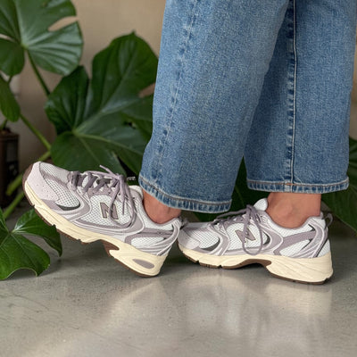 Womens New Balance 530 Trainers in Grey and Lilac - Grey and Lilac