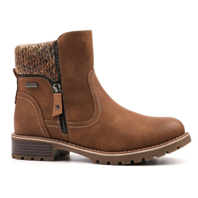 Womens Lunar Breeze Ankle Boots - Tan