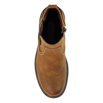 Womens Lunar Roxie III Tan Chelsea Ankle Boots - Tan
