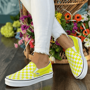 Womens Vans Colour Theory Classic Slip-on Trainers - Multi